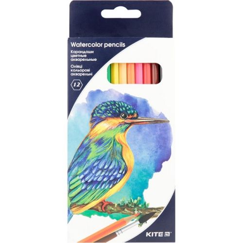 Цветни моливи Kite акварелни 