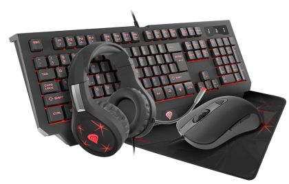 Комплект, Genesis Gaming Combo Set 4In1 Cobalt 300