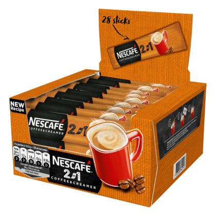 Кафе разтворимо Nescafe 2 в 1 на пакетчета  