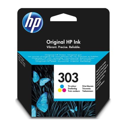 Консуматив, HP 303 Tri-color Original Ink Cartridge