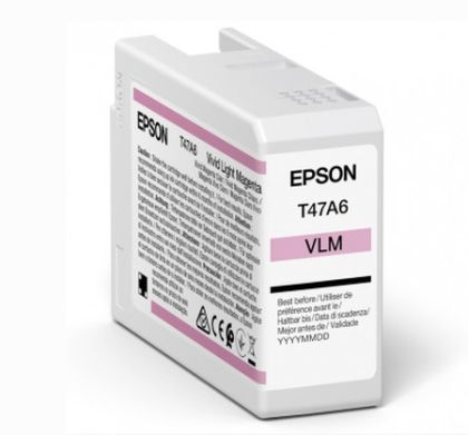 Консуматив, Epson Singlepack Vivid Light Magenta T47A6 UltraChrome Pro 10 ink 50ml