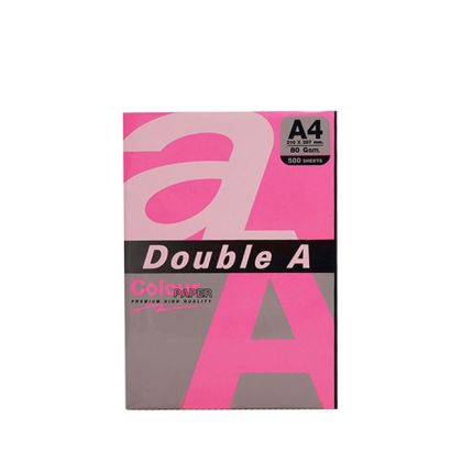 Цветна хартия Double A наситени цветове, A4