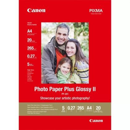 Фотохартия, Canon Plus Glossy II PP-201, A4