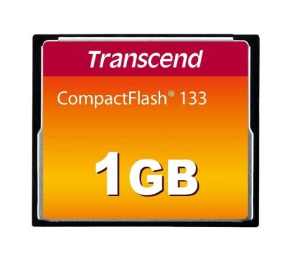 Памет, Transcend 1GB, CF Card, MLC, 133X