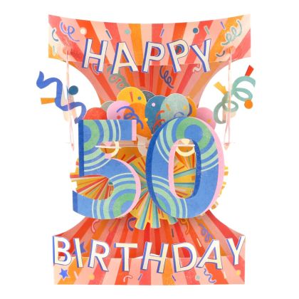 Картичка Happy Birthday, Swing Cards