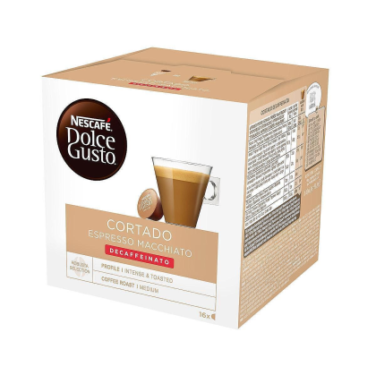 Кафе капсула NESCAFE Dolce Gusto Cortado Espresso Macchiato Decaffeinato
