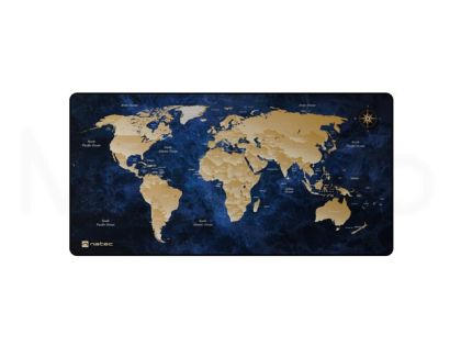 Подложка за мишка, Natec Mouse Pad World Deep Map MAXI