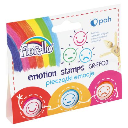 Цветни печати Fiorello Emotions GR-FF-3бр. Усмивки