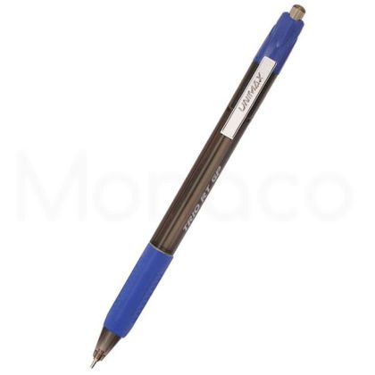 Автоматична химикалка Unimax Trio RT GP Steel 0.7 mm Син