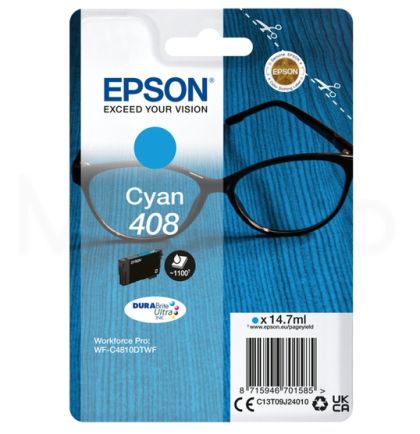 Консуматив, Epson 408 Spectacles DURABrite Ultra Single Cyan Ink