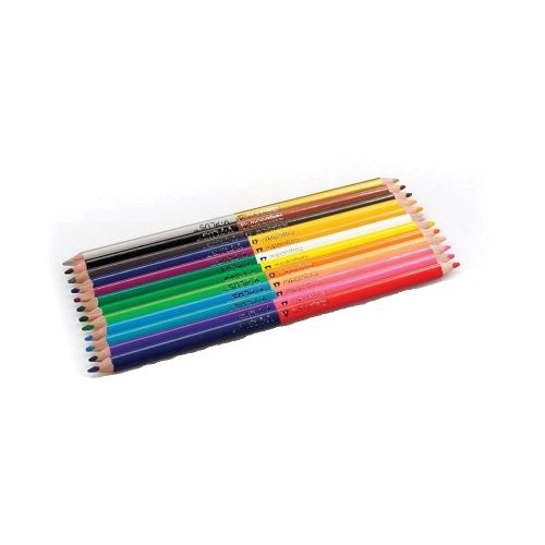 Цветни моливи  двувърхи 