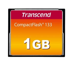 Памет, Transcend 1GB, CF Card, MLC, 133X