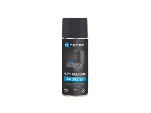 Аксесоар, Natec Compressed Air Duster Raccoon 400 ml