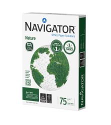 Бяла копирна хартия Navigator Nature 75 g/m2