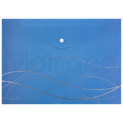 Папка джоб с копче Axent А4+ Waves