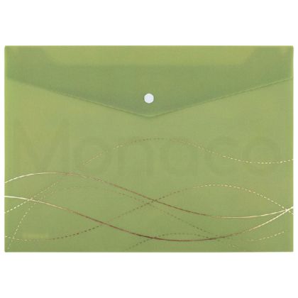 Папка джоб с копче Axent А4+ Waves