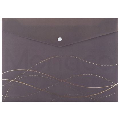 Папка джоб с копче Axent А4+ Waves