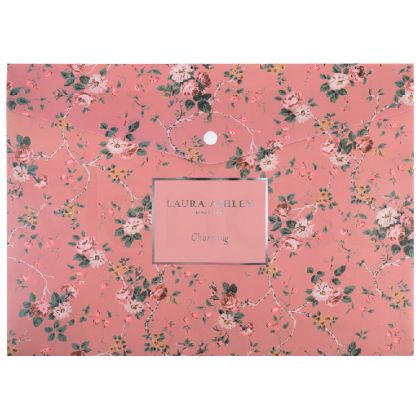 Папка джоб с копче Axent А4+ Laura Ashley