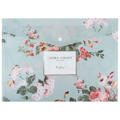Папка джоб с копче Axent А4+ Laura Ashley