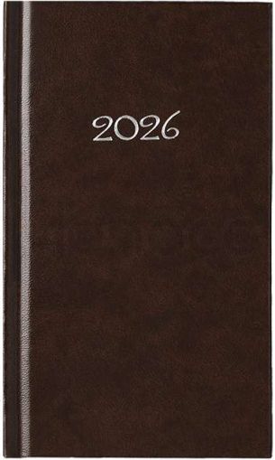 Бележник с дата Слим, джобен седмичник