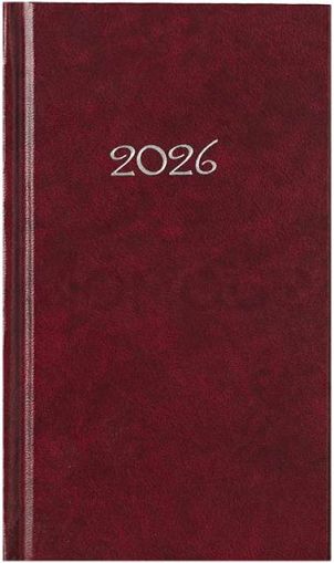 Бележник с дата Слим, джобен седмичник