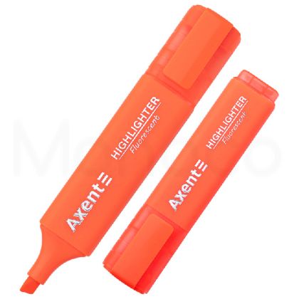 Текстмаркер Axent 2537 1-5 mm, неон