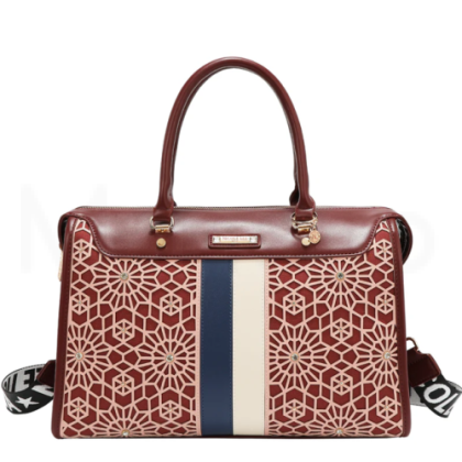 Чанта Nicole Lee, 35.5x22x15.5 cm, бордо