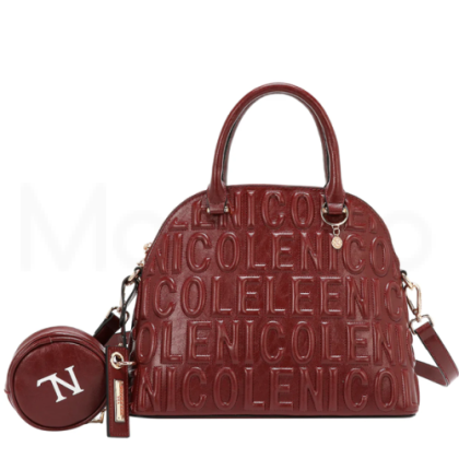 Чанта Nicole Lee, 31x24.5x13 cm, бордо