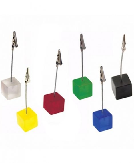 Щипка за бележки куб 