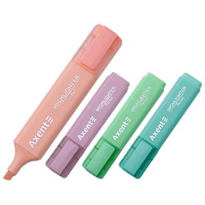 Комплект текстмаркери Axent 2537 1-5 mm Пастел микс 4 цвята