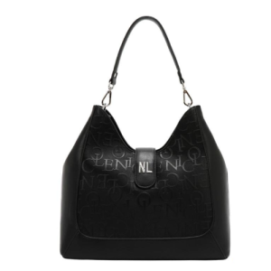 Чанта Nicole Lee, 22.9x12.7x20.3 cm, черна
